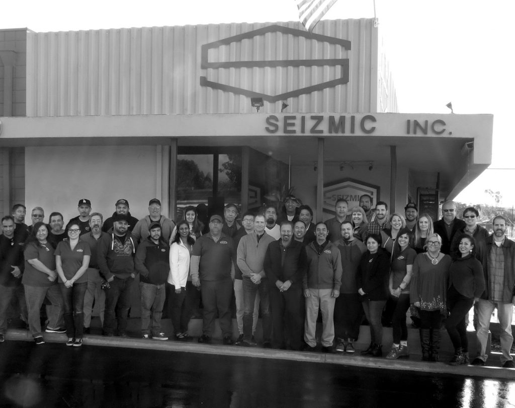 Group photo of Seizmic Employees